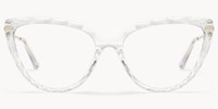 Dayna - Cat Eye Crystal Eyeglasses - 2