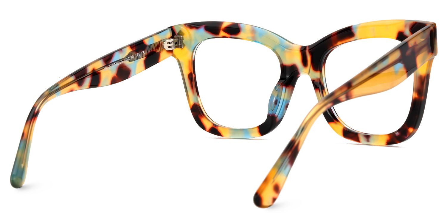 Faustyna - Square Tortoise Eyeglasses product detail 3