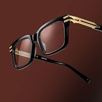 Anansi - Rectangle Black Eyeglasses - 1