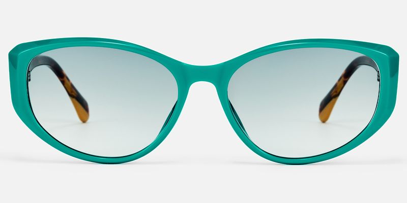 Macsen - Cat Eye Green Prescription Sunglasses