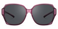 Fenton - Geometric Purple Fit Over Sunglasses | Vooglam Angle View