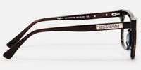 Calico - Distinctive Square Two-tone Eyeglasses | Vooglam Side View