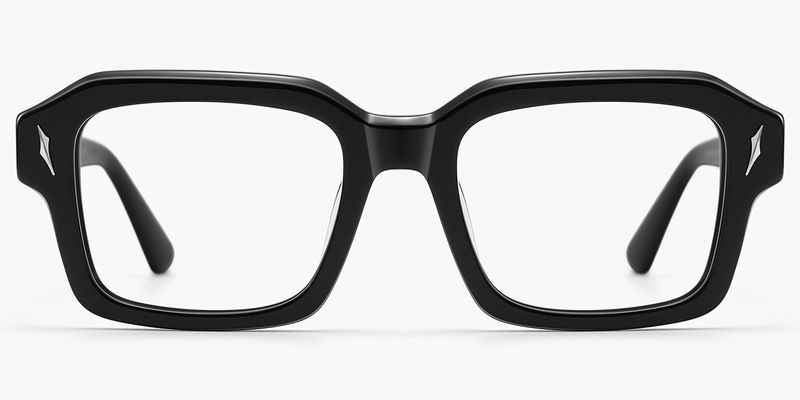 Blindspot - Square Black Eyeglasses