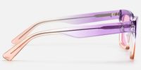 Loop - Square Two-tone Sunglasses | Vooglam Side View