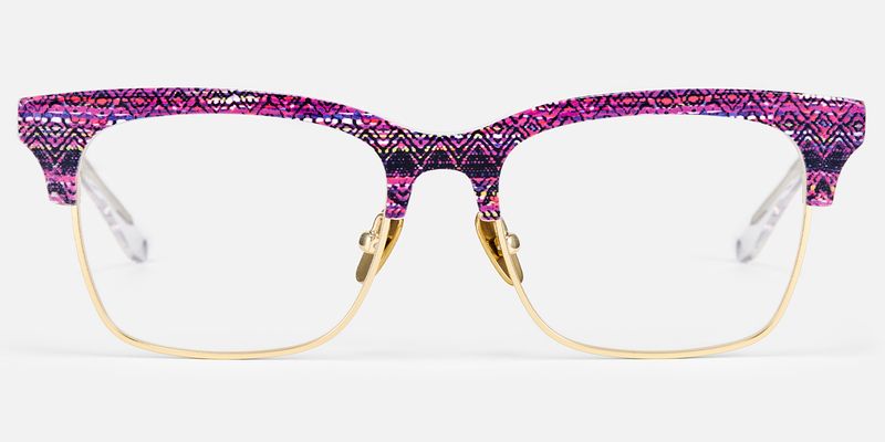 Cosmic - Browline Pattern Eyeglasses