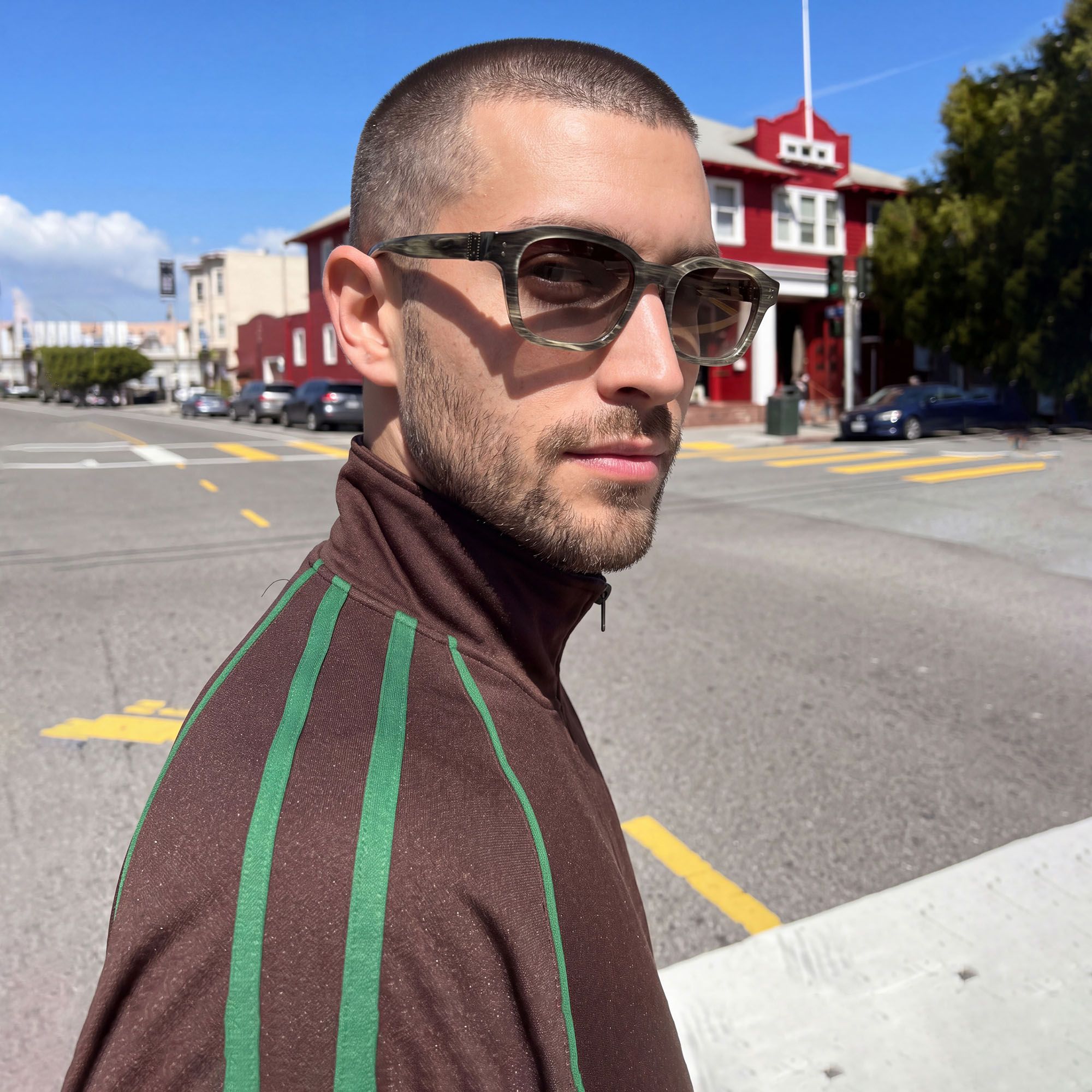 Brand Story: Behind the design of Rainier - Earth Tone Marble Zipper Sunglasses by Vooglam