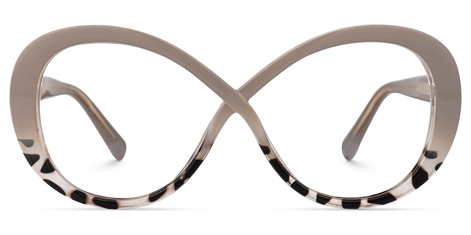 Serena - Oval Brown/Tortoise Eyeglasses product detail 2