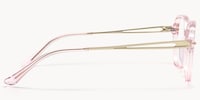 Odyssey - Square Pink Eyeglasses - 3