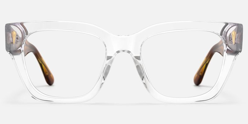 Asante - Square Transparent Eyeglasses
