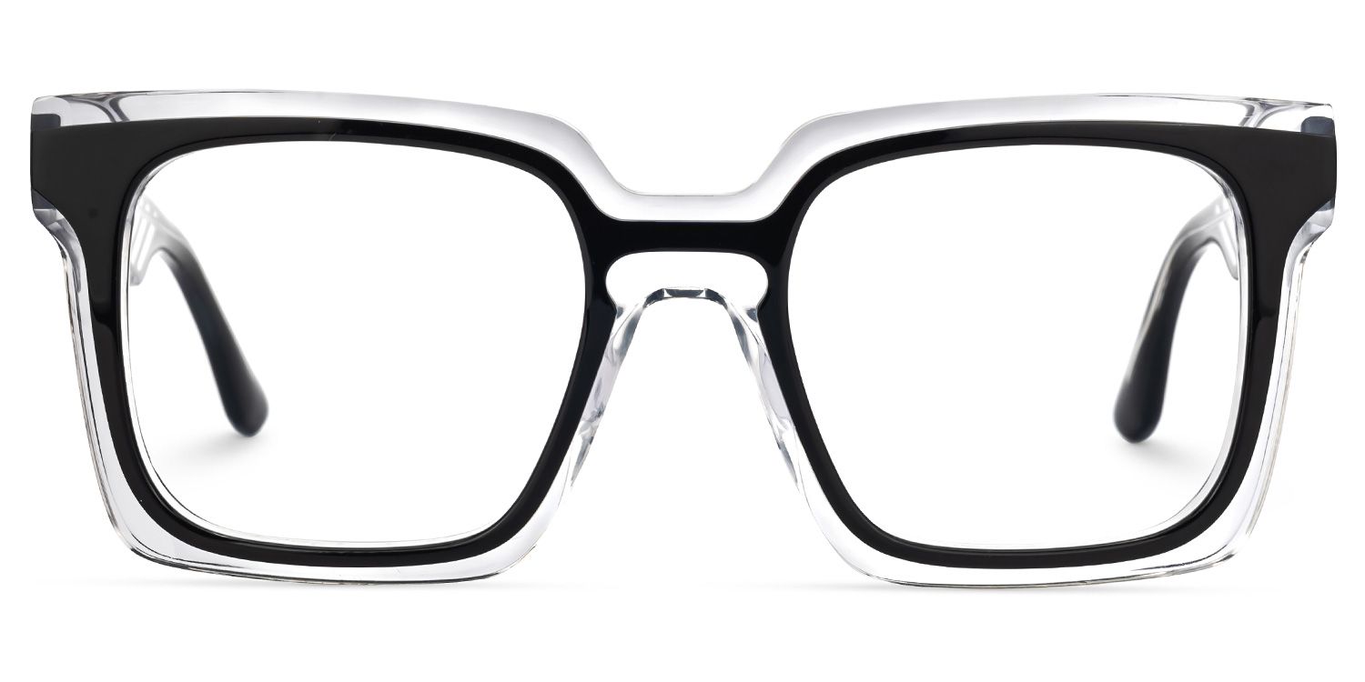 Fenicia - Square Black/Crystal Eyeglasses product detail 2