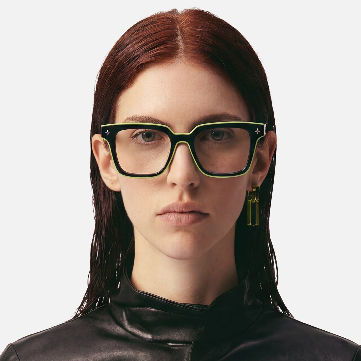 Explore the design story of Fractal - Square Black Eyeglasses | Vooglam