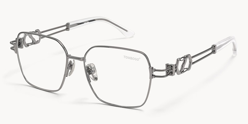 The Architect - Rectangle Black Eyeglasses