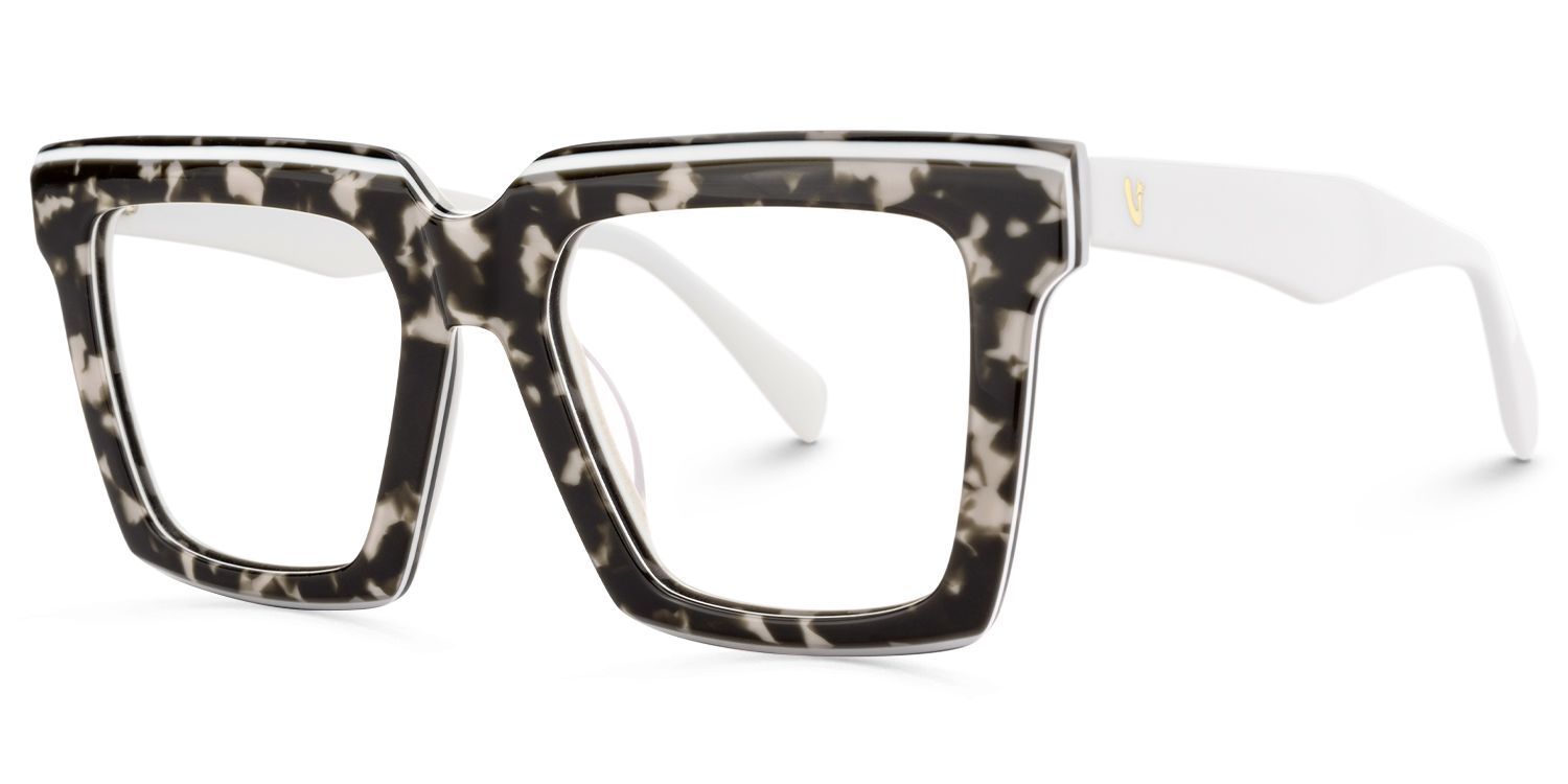 Altresha - Square Tortoise Eyeglasses | Vooglam Front View