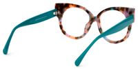 Kineks - Round Pink/Tortoise Eyeglasses | Vooglam Side View