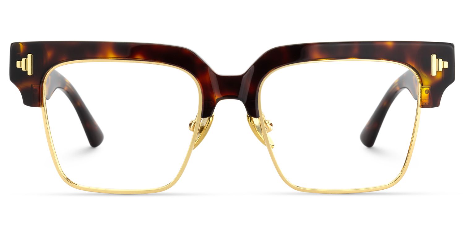 tortoise browline glasses for men
