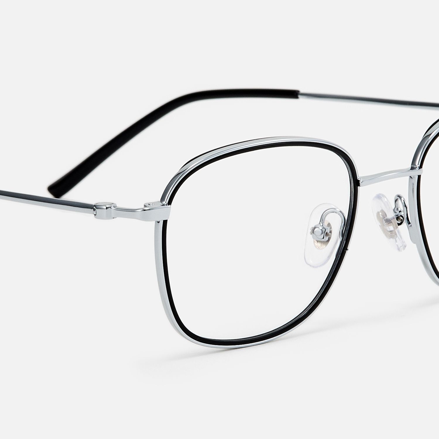 Static - Oval Silver Eyeglasses product detail 4