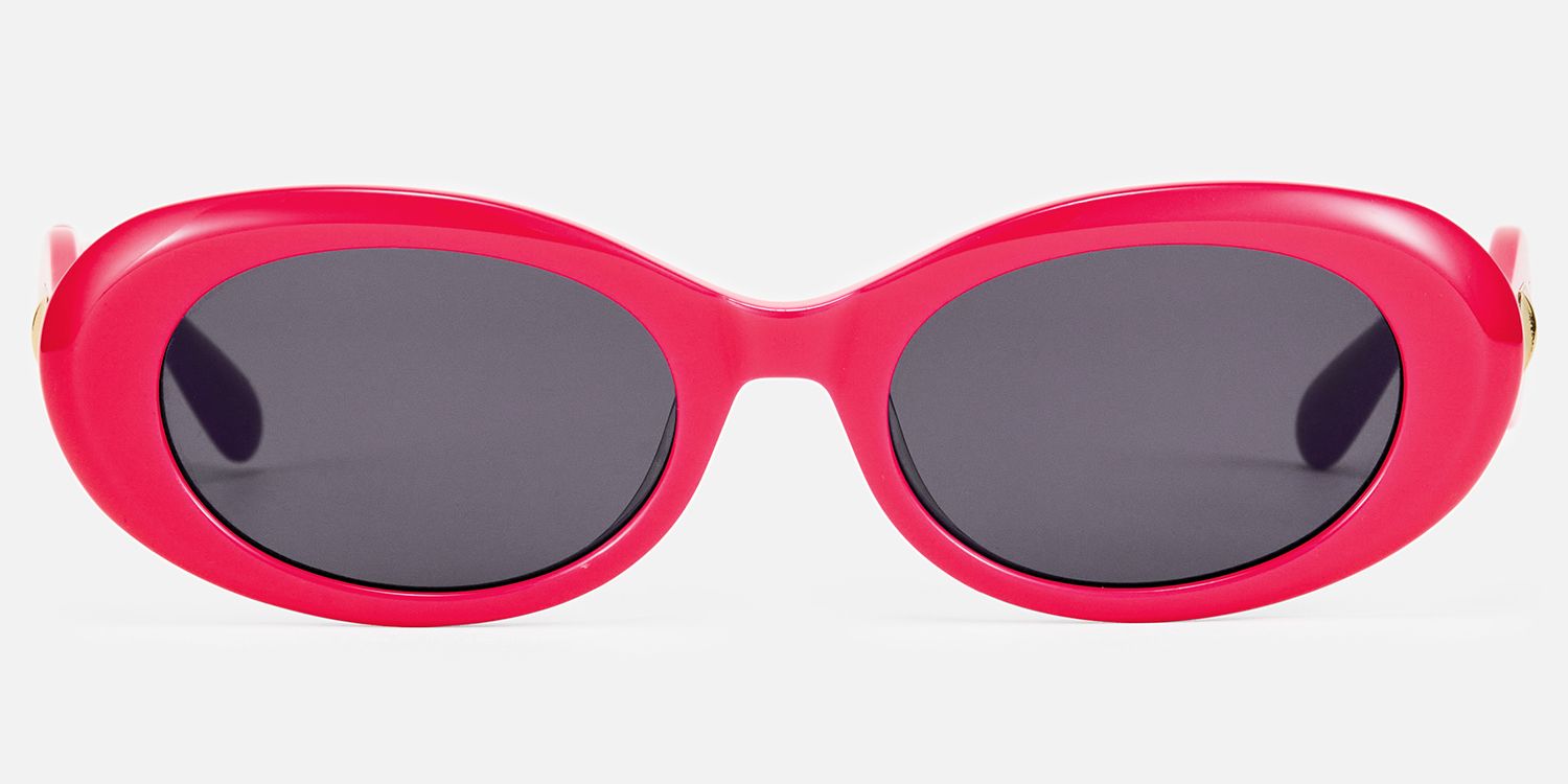 Royale - Oval Pink Sunglasses product detail 2
