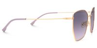 Keahi  - Geometric Purple Sunglasses | Vooglam 