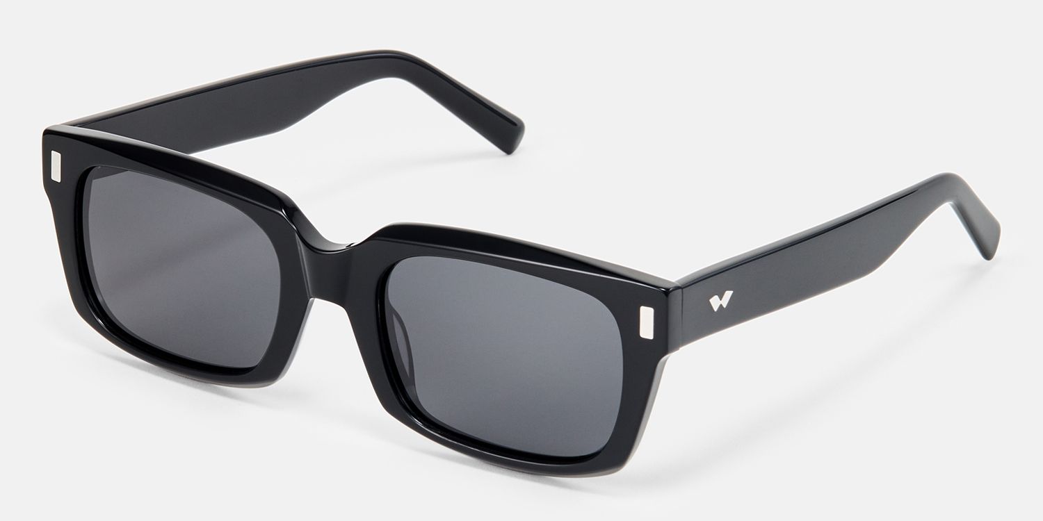 Lunaris - Rectangle Rectangle Sunglasses | Vooglam Front View