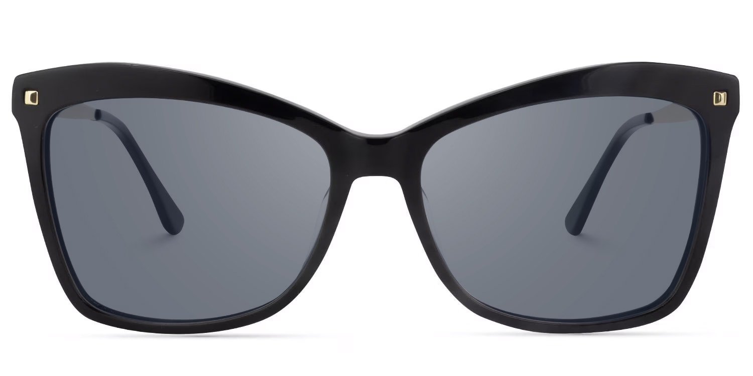 Libby - Butterfly Black Sunglasses - 1