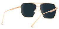 Kadience - Aviator Grey Sunglasses | Vooglam Side View