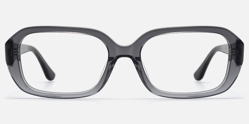 Mies - Gradient Gray Glasses with with Screw Deco | Vooglam