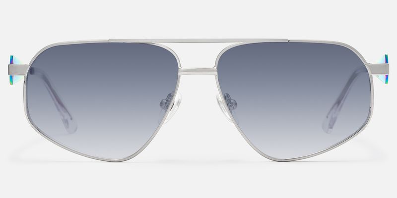 Trance - Aviator Silver Sunglasses