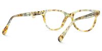 Purrfect - Cat Eye Pattern Eyeglasses | Vooglam Side View