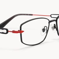Bladework - Rectangle Black Eyeglasses - 4