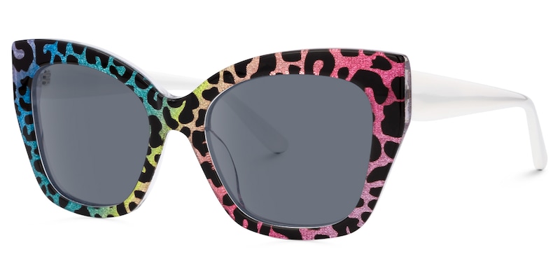Haidera - Cat Eye Multicolor Sunglasses