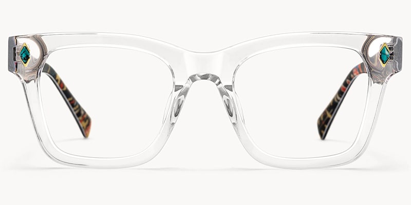 Adinkra - Square Transparent Eyeglasses