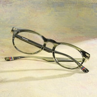 Vintel - Rectangle Green Eyeglasses - 1