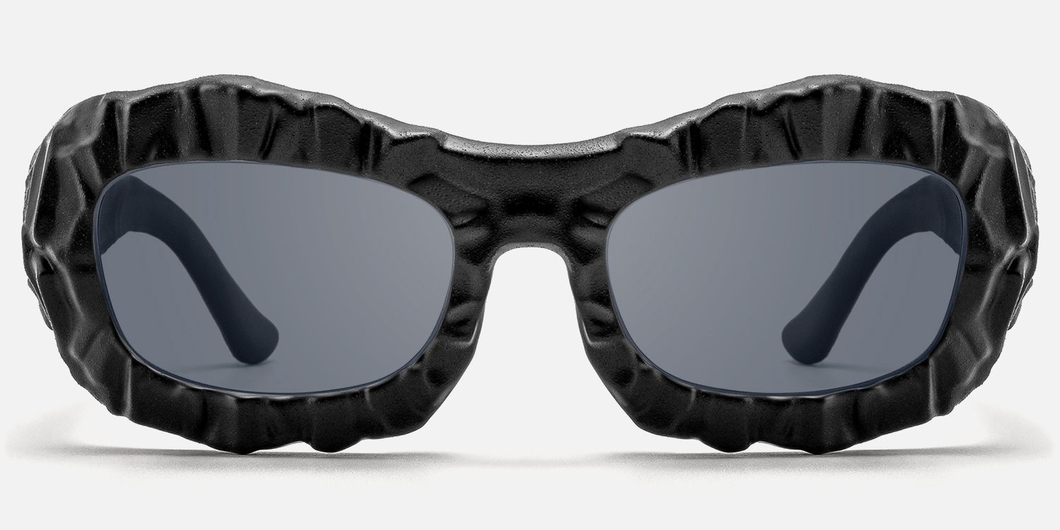 The Geologist - Geometric Black Sunglasses product detail 2