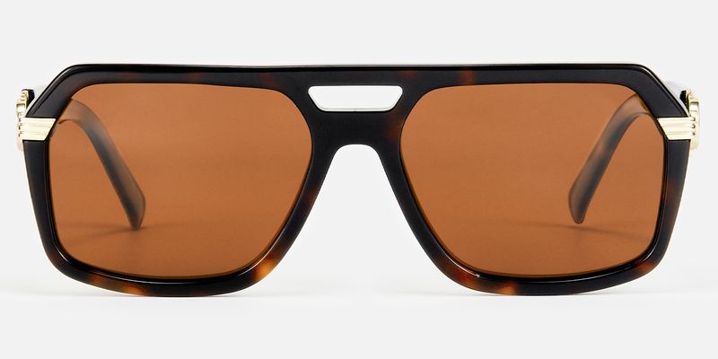 Maverick - Aviator Tortoise Sunglasses