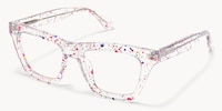 Drip - Rectangle Transparent Eyeglasses - 3