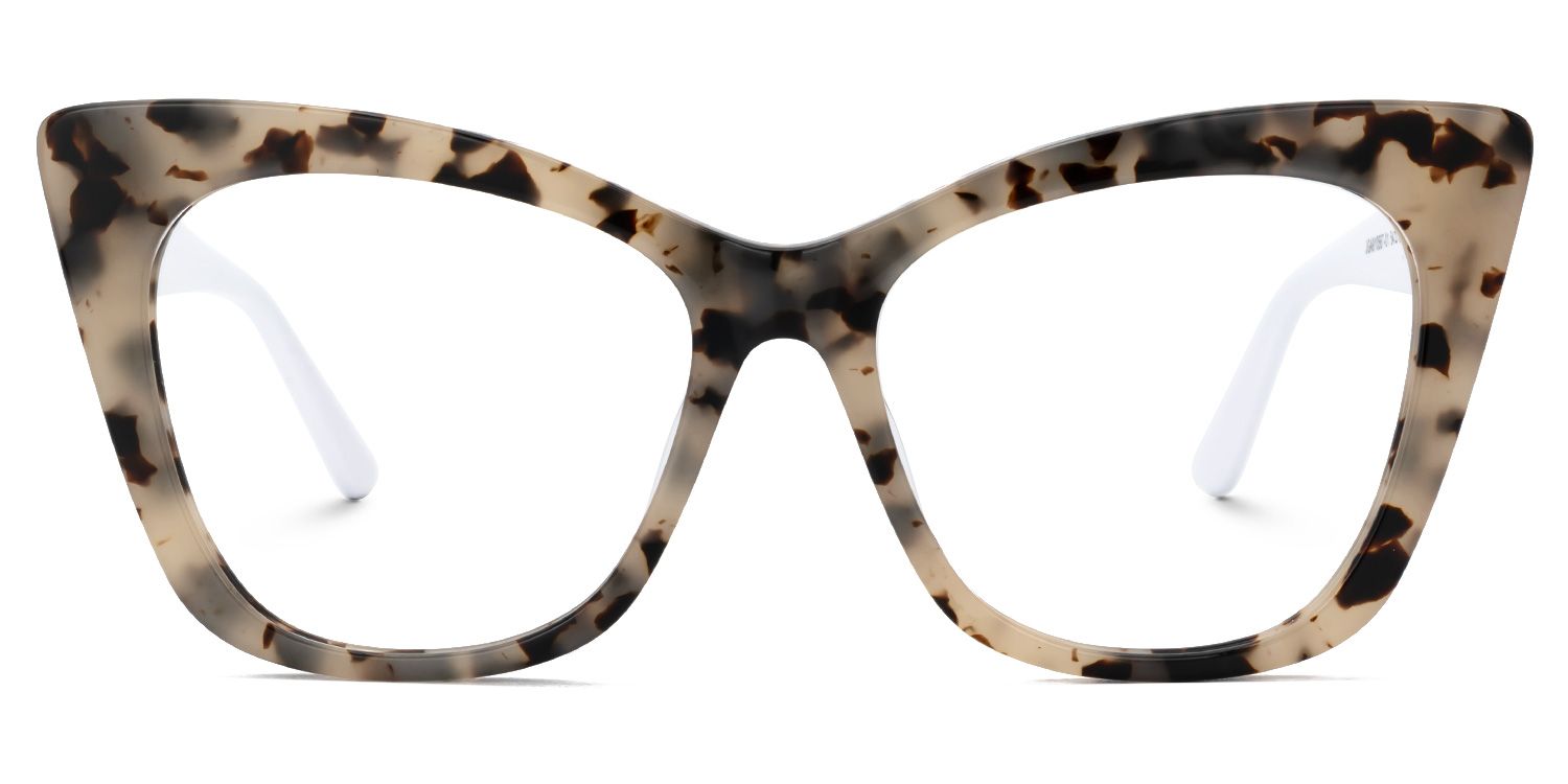 Haiku - Cat Eye Tortoise Eyeglasses | Vooglam Angle View