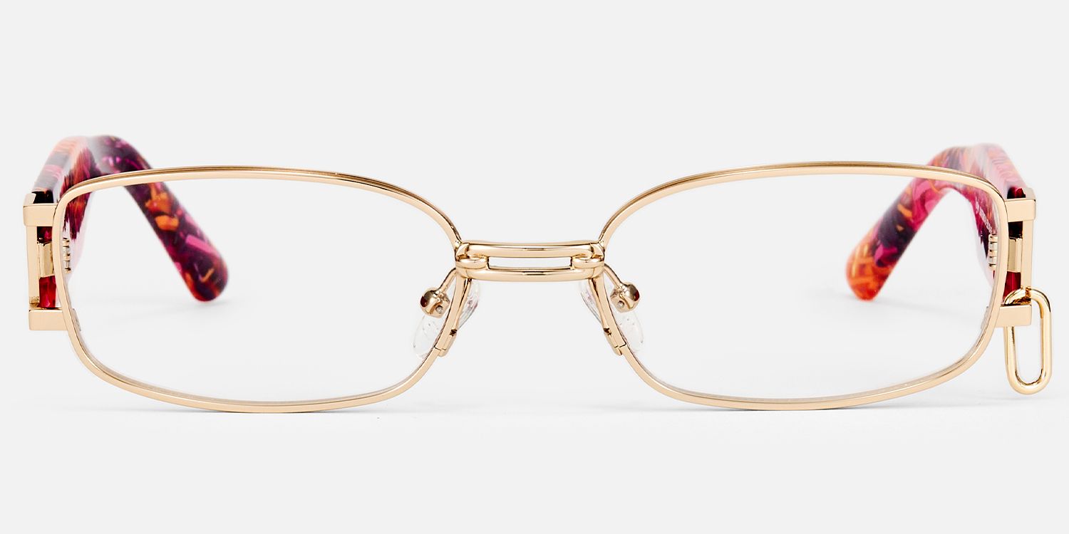 Gagenia - Rectangle Gold Eyeglasses product detail 2