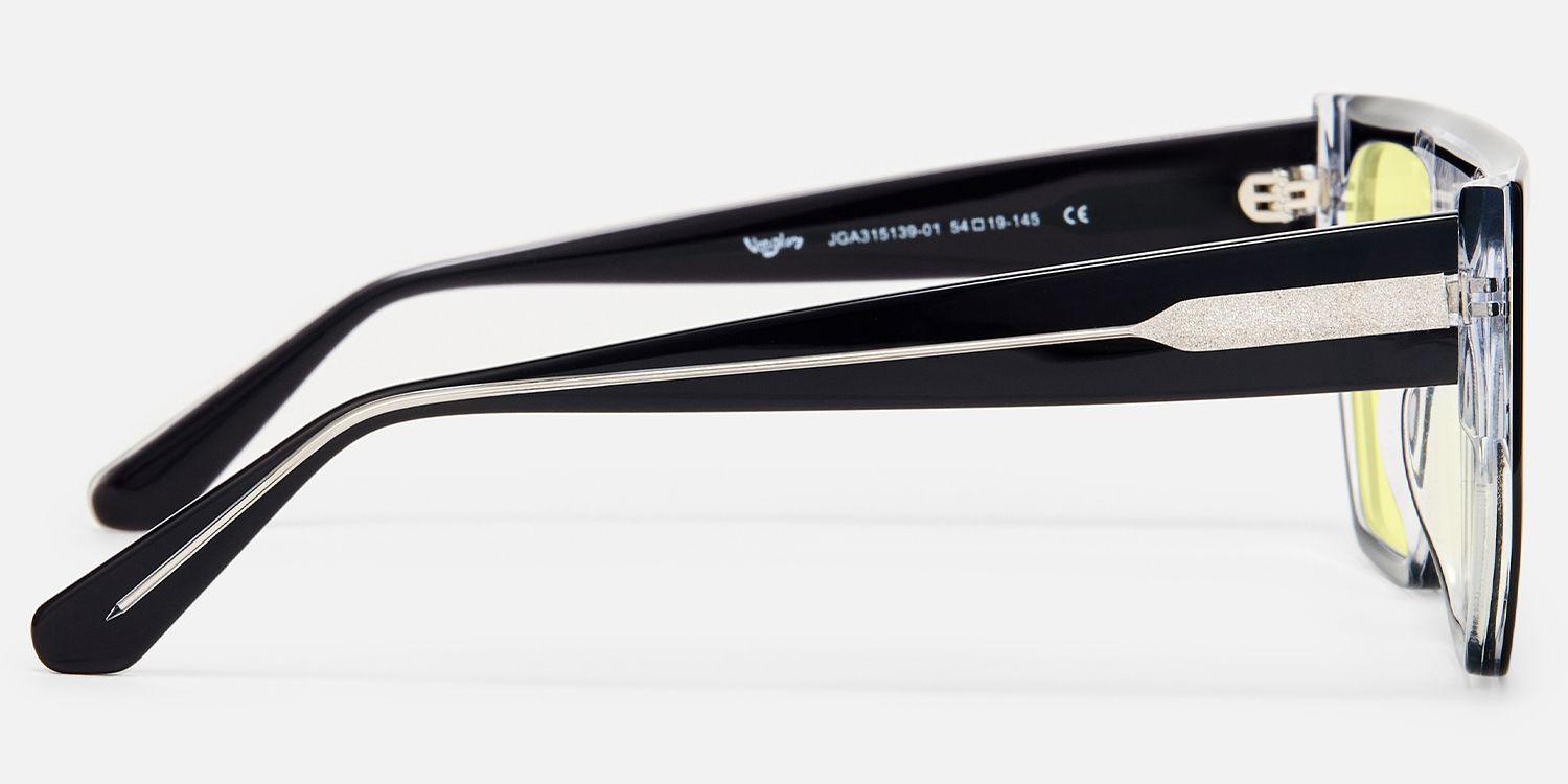 Inerney - Aviator Black Sunglasses product detail 3