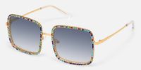 Kafele - Square Multicolor Sunglasses