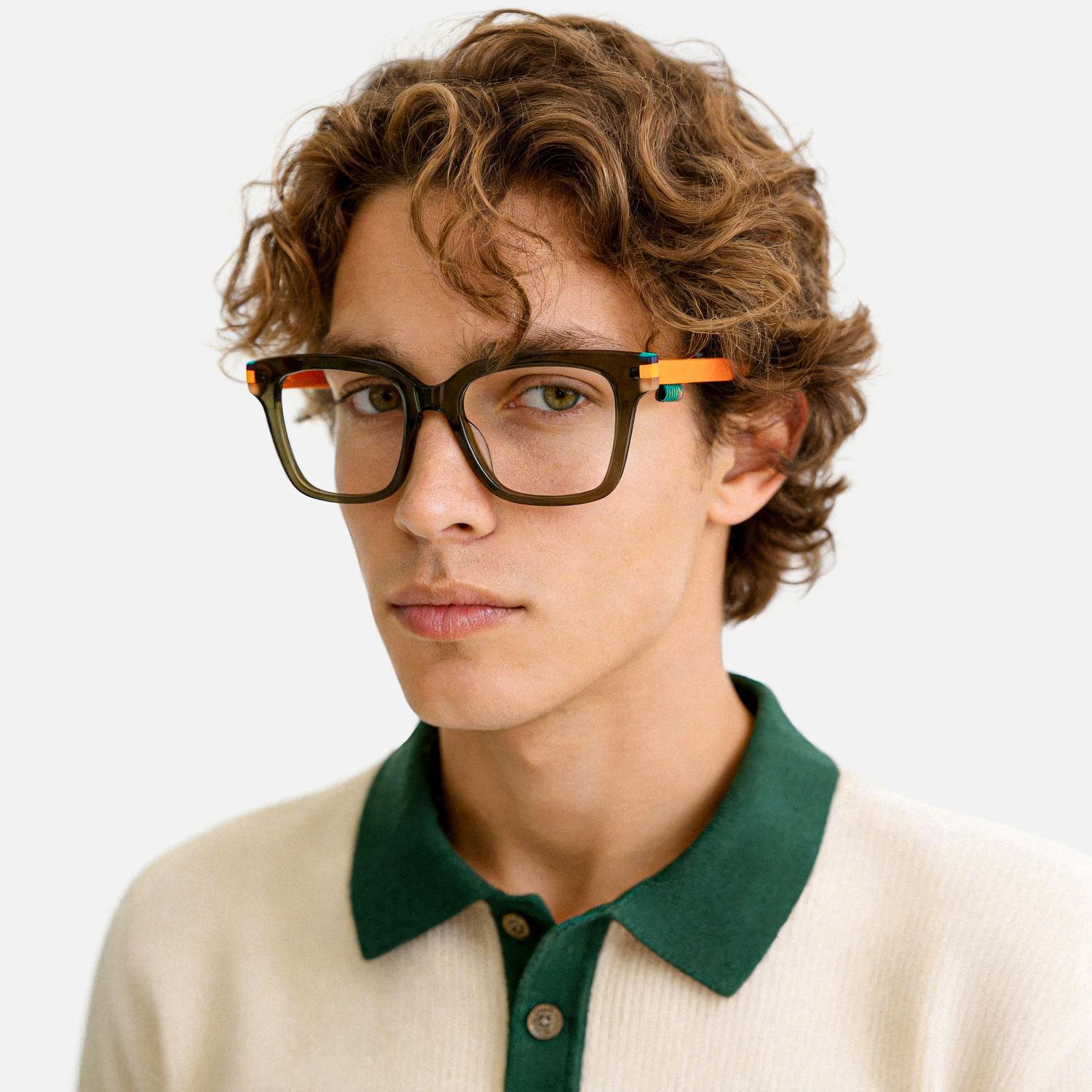 Explore the design story of Nomad - Rectangle Green Eyeglasses | Vooglam