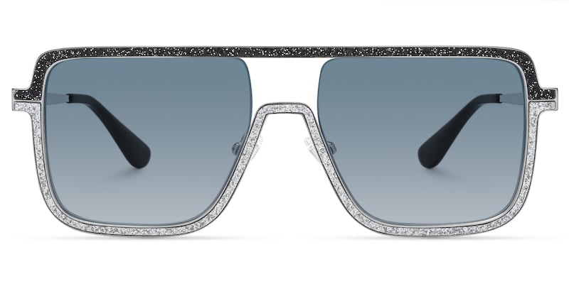 Padraic - Aviator Silver Sunglasses