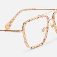 Isla - Aviator Pattern Eyeglasses | Vooglam Design Details
