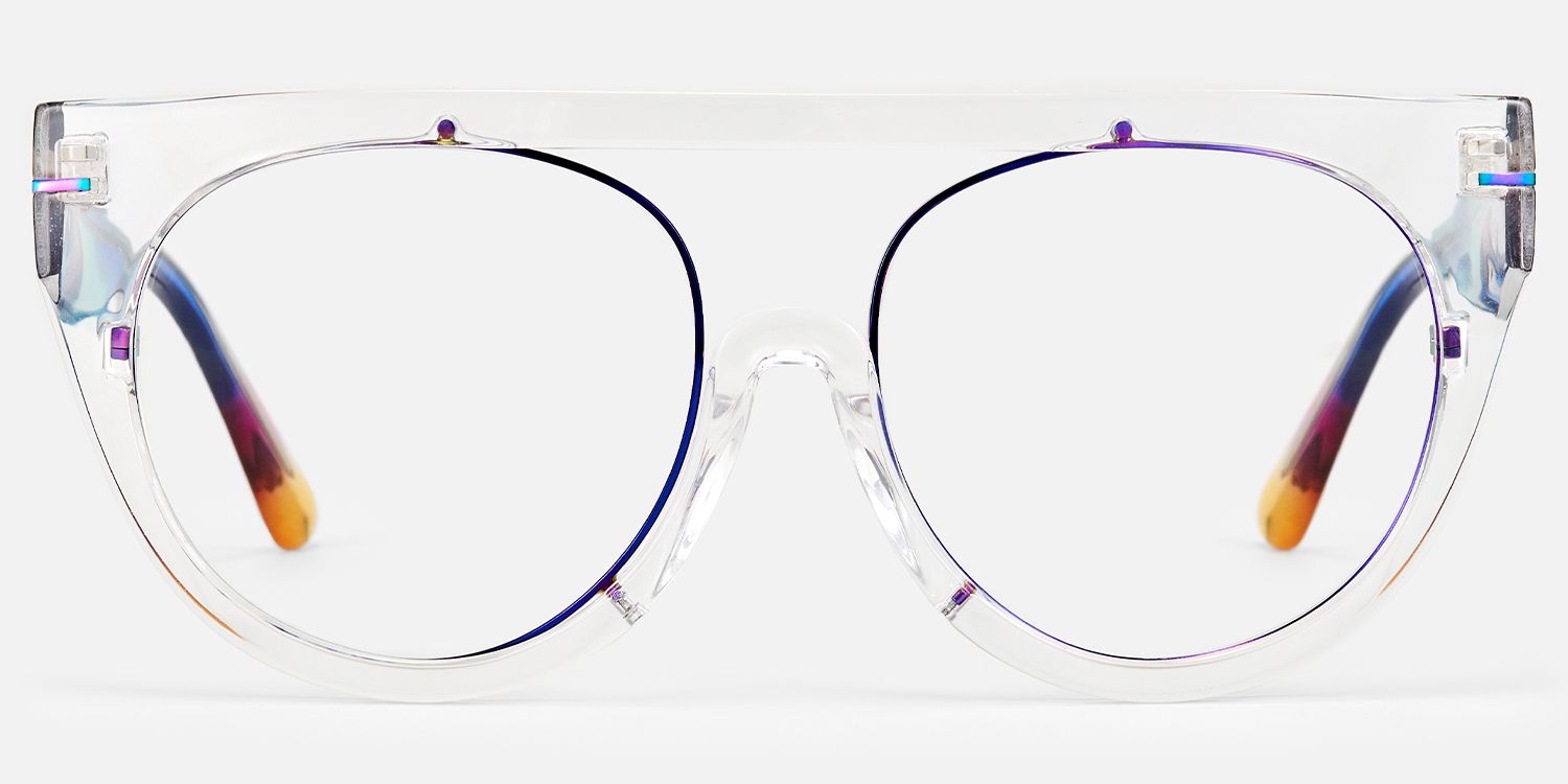 Patrice - Aviator Transparent Eyeglasses product detail 2