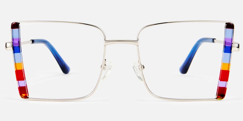 Denzel - Square Eyeglasses with Bohemian Flair