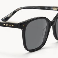 Radical - Square Black Sunglasses - 4