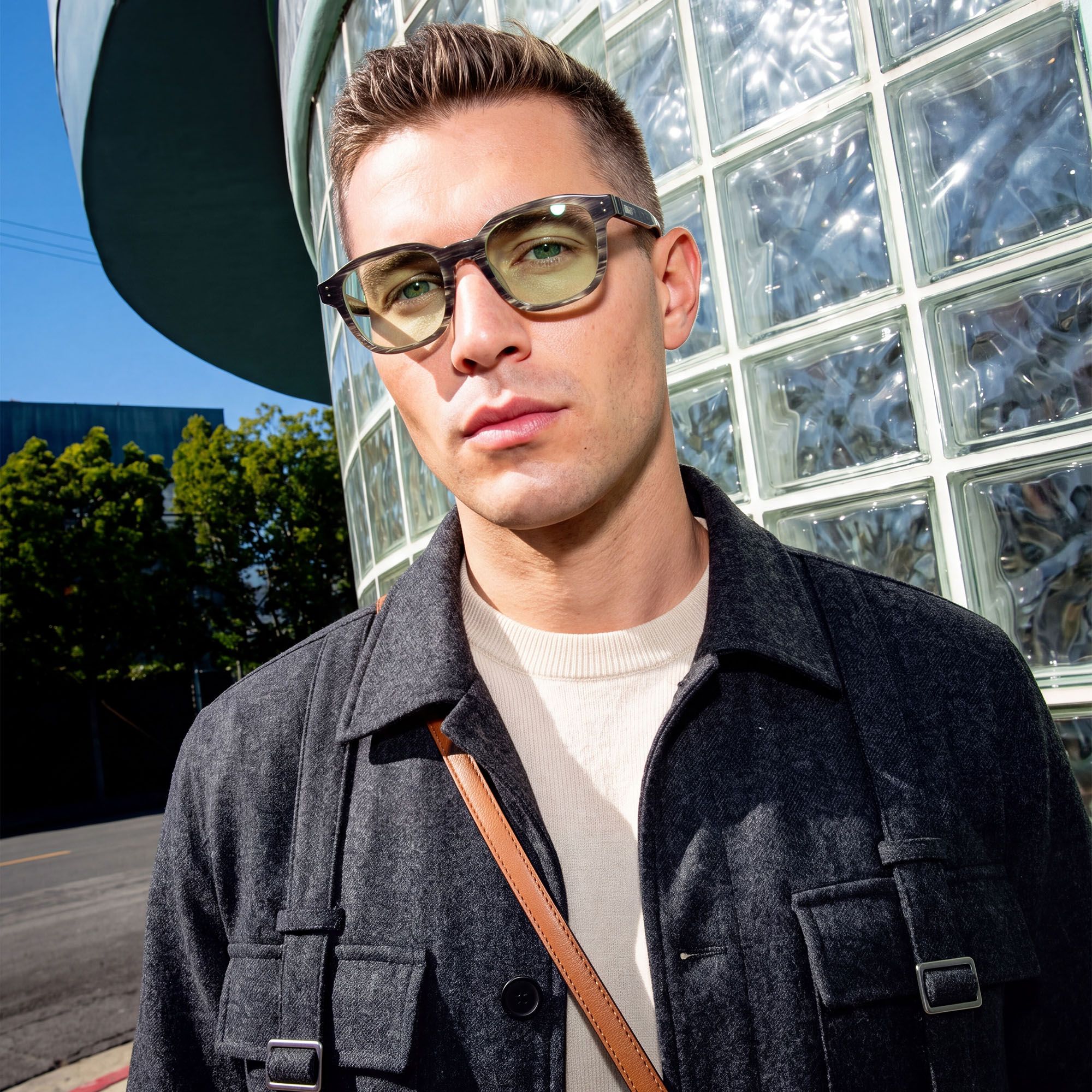 Brand Story: Behind the design of Rainier - Green Tint Earth Tone Marble Shades by Vooglam