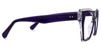 Delyth - Cat Eye Purple Eyeglasses | Vooglam 