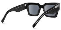 Vaeda - Square Black Sunglasses - 3