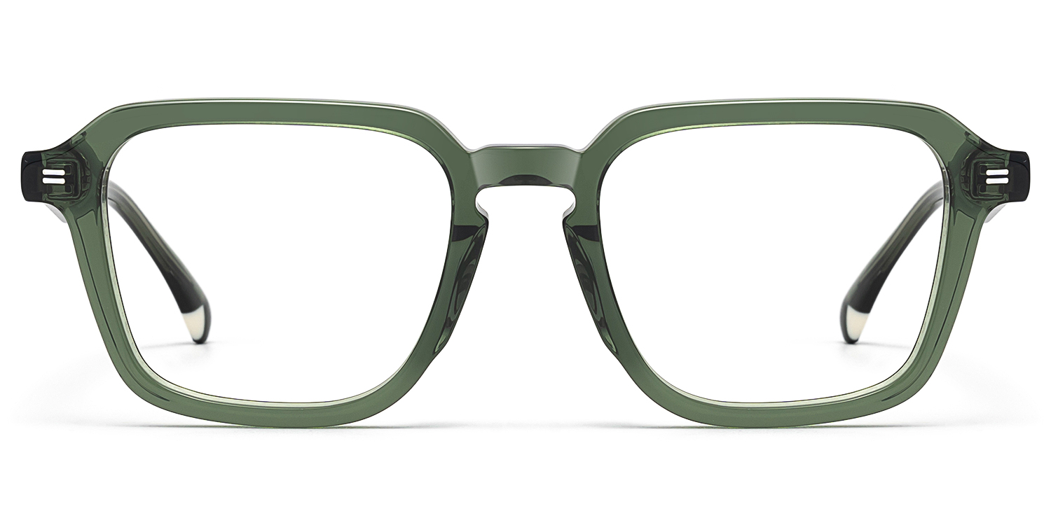 

Maven - Square Green Eyeglasses