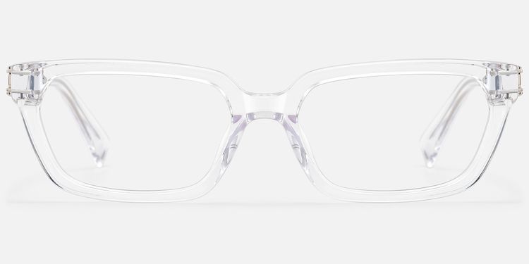 Scarpa - Light Clear Geometric Double Wire Glasses | Vooglam